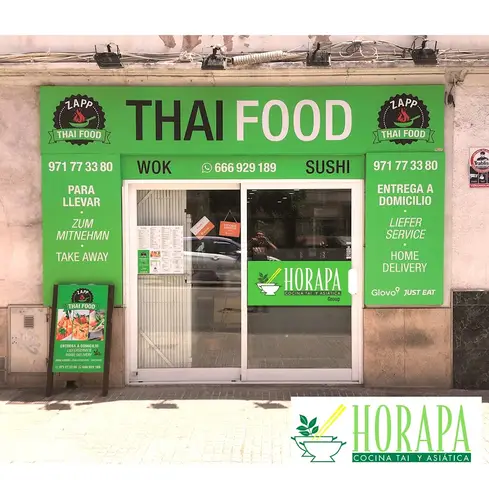 Horapa Thai kitchen - Aragó Horapa