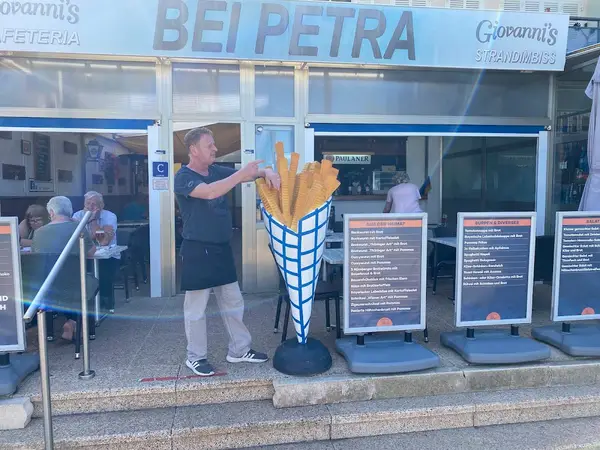 Cafeteria Strandimbiss Bei Petra Giovannis Strandbistro "Bei Petra"